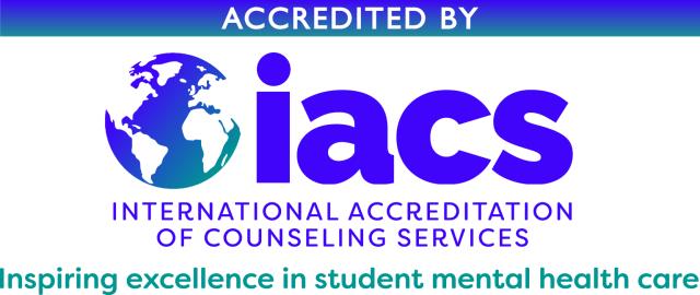 Accredited by iacs International Accreditation of Counseling Services.